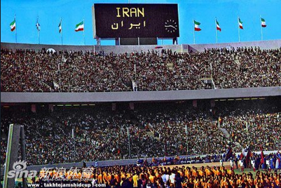 1974德黑兰亚运会开幕式盛况