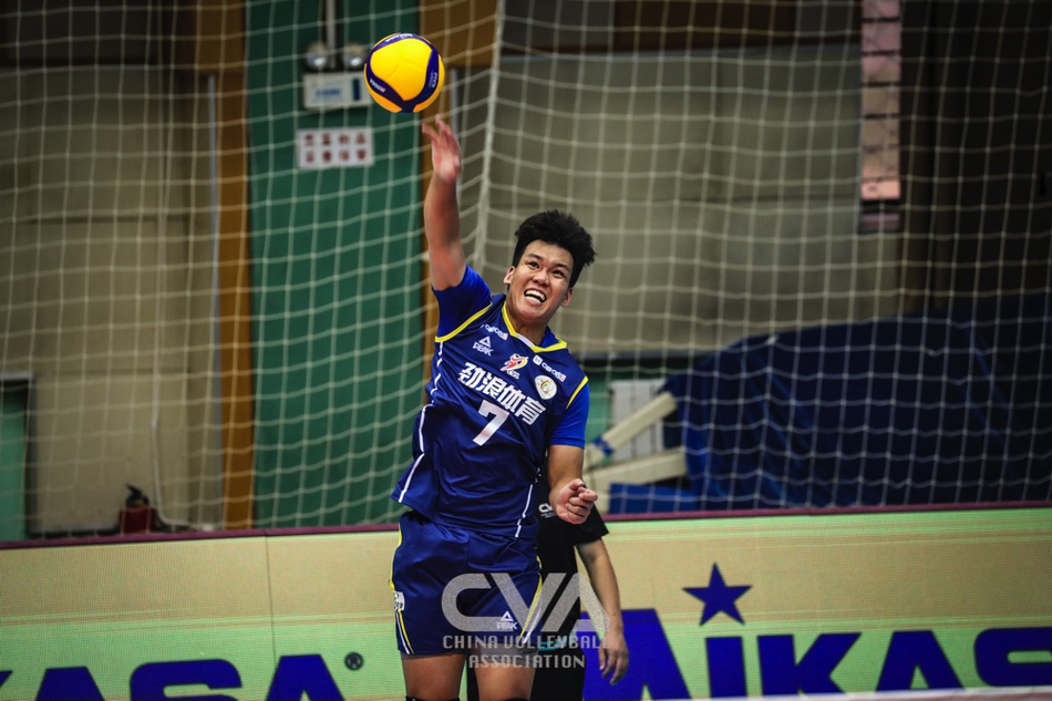 上海男排3-1四川夺复赛开门红