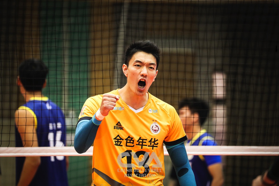 上海男排3-1四川夺复赛开门红