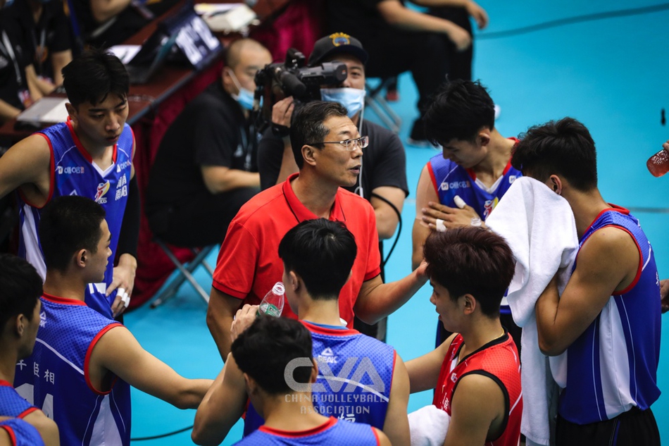 河南男排苦战五局3-2力克江苏