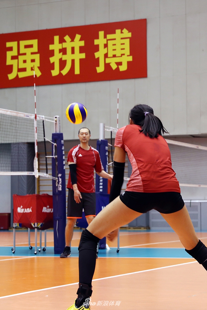 2019中国女排第一期训练图集