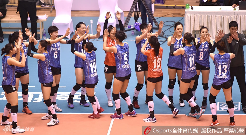 排超精英赛辽宁女排3-0四川