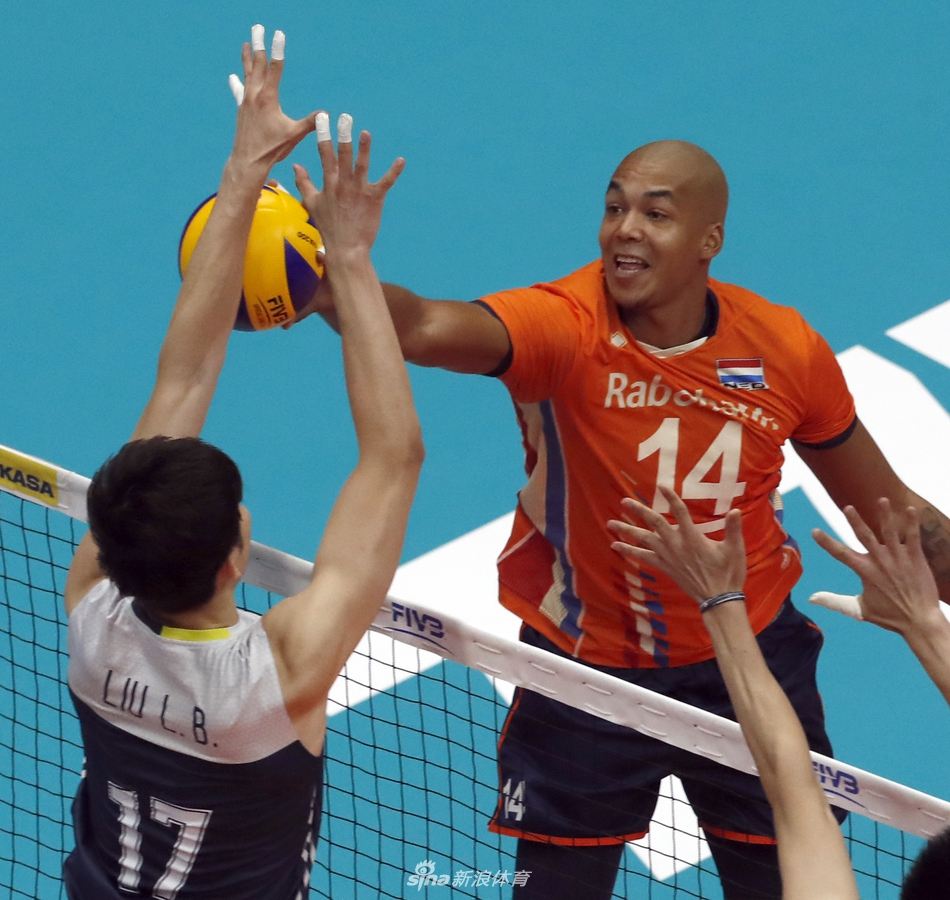 世锦赛中国男排1-3荷兰遭两连败