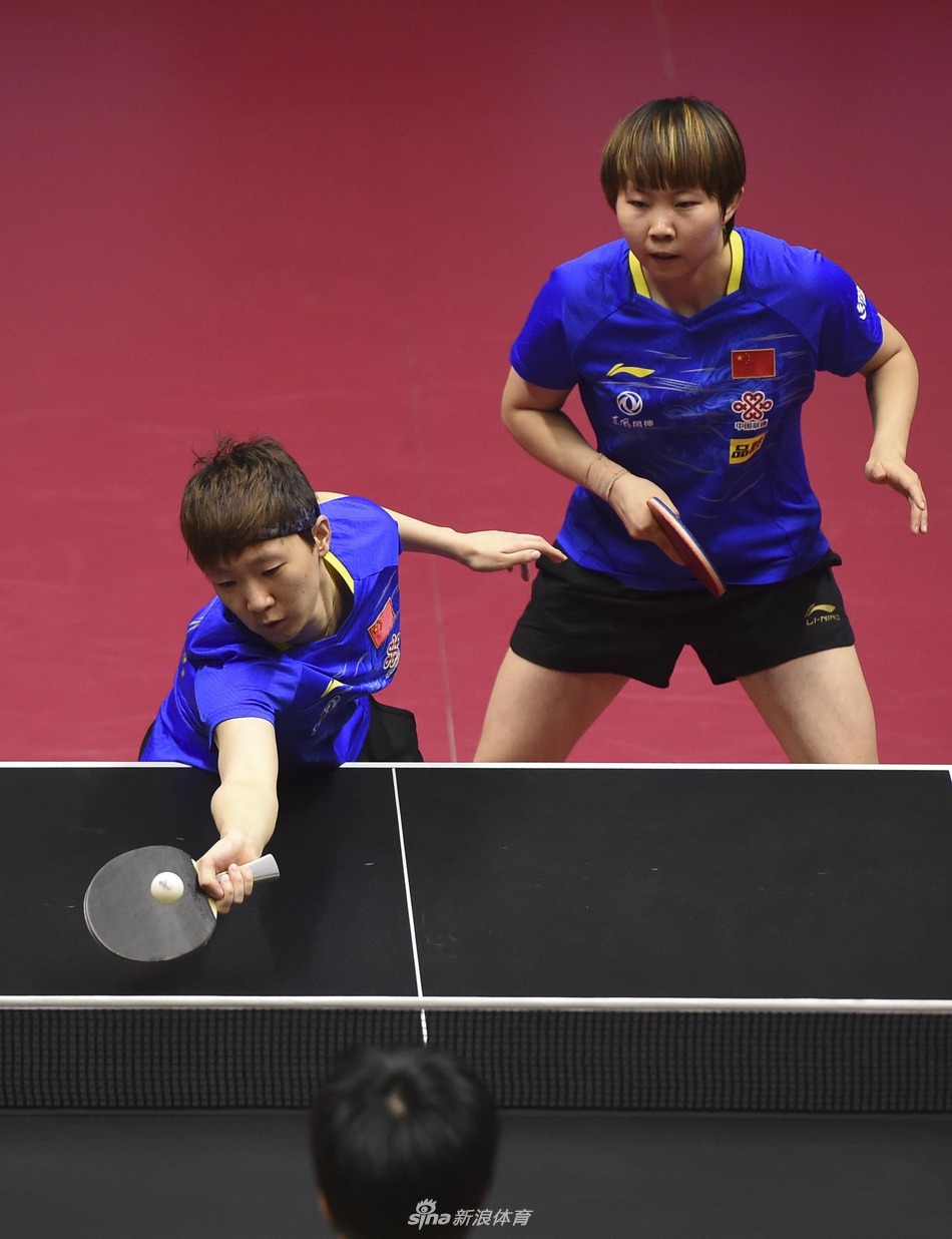 卡塔尔赛王曼昱/朱雨玲女双夺冠