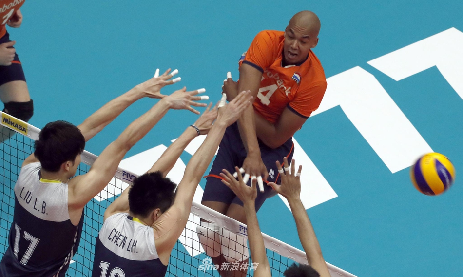 世锦赛中国男排1-3荷兰遭两连败