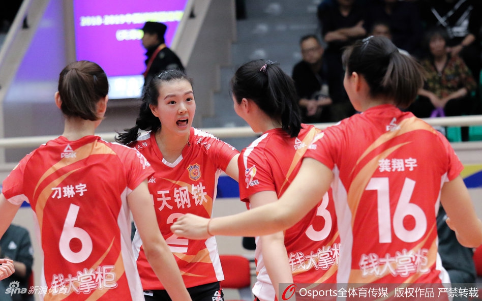 排超8强战天津女排3-1江苏女排