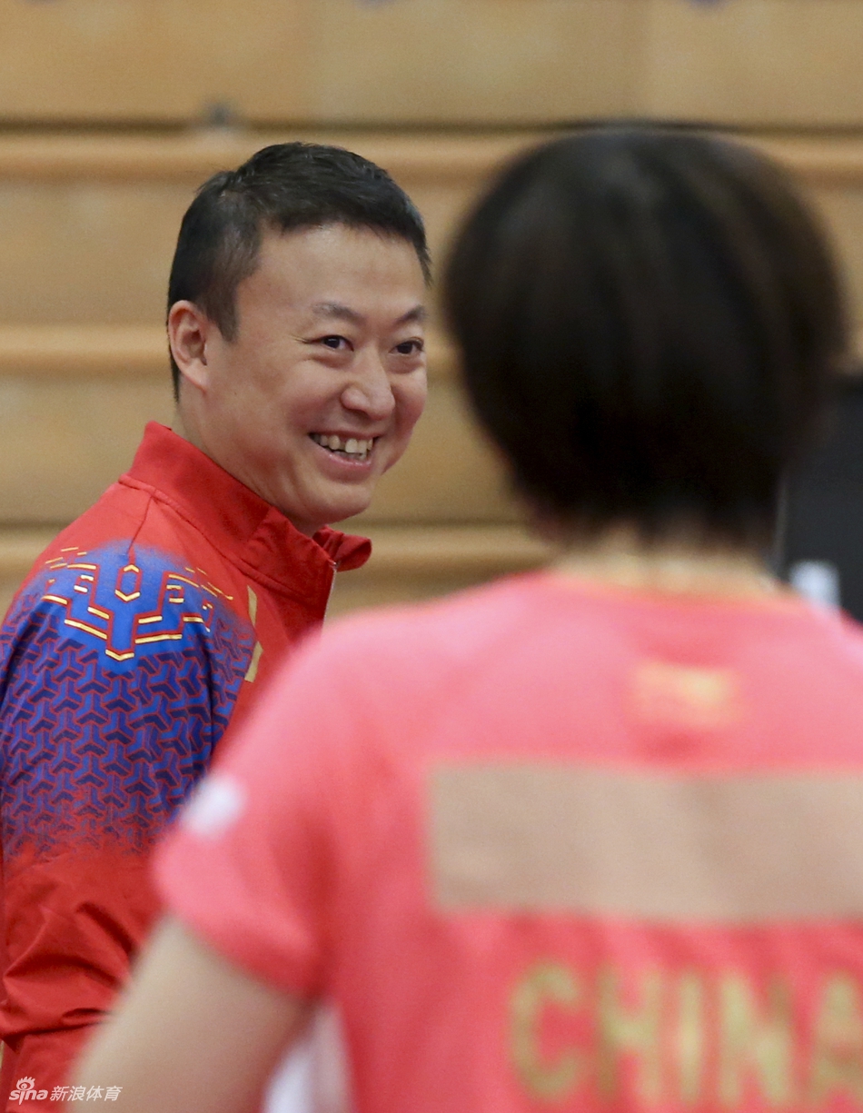 2019年中美乒乓球国家队合练