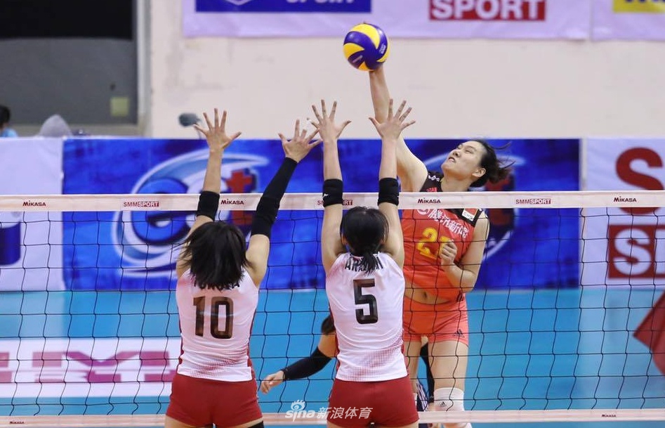 牛！亚洲杯中国女排第五度登顶