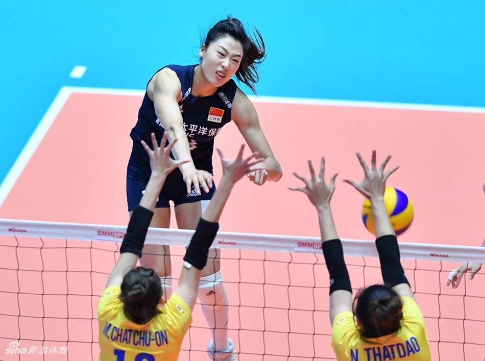 亚锦赛中国女排1-3泰国无缘决赛
