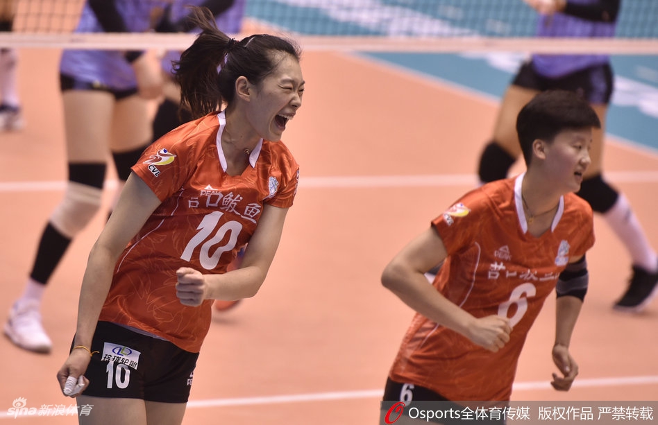 排超女排精英赛天津3-0辽宁