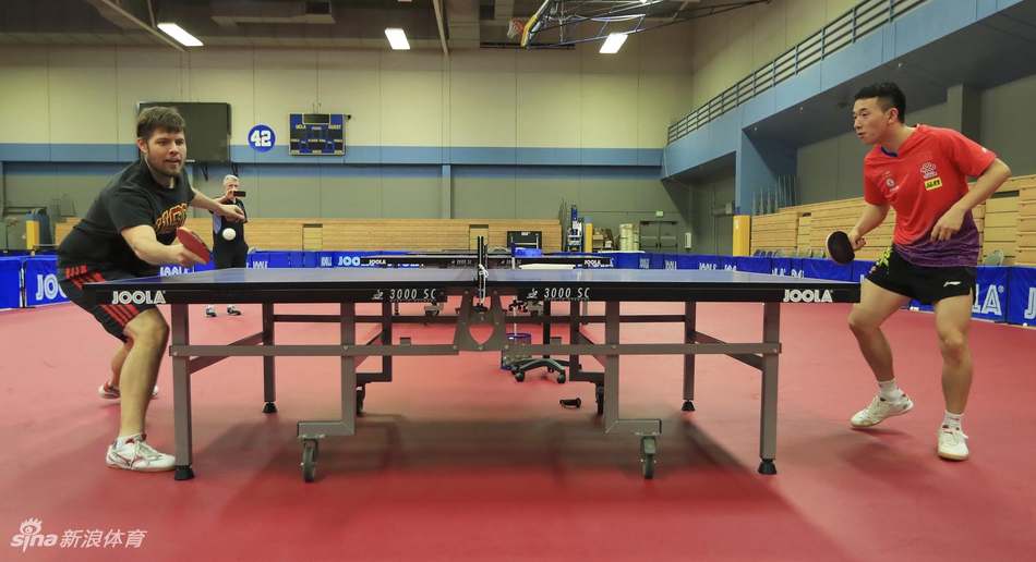 2019年中美乒乓球国家队合练