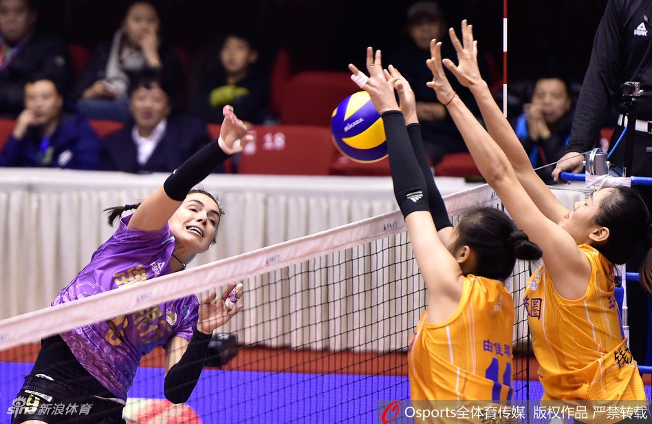 排超八强战天津女排3-0辽宁女排