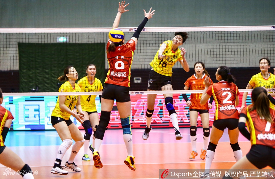 排超上海女排3-1山东女排