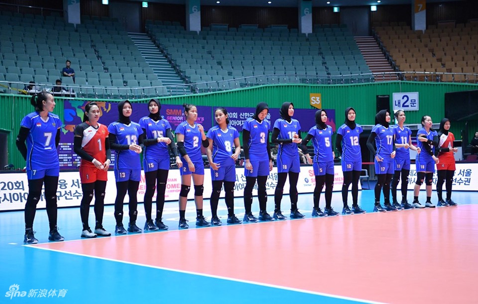 亚锦赛中国女排3-0印尼进八强