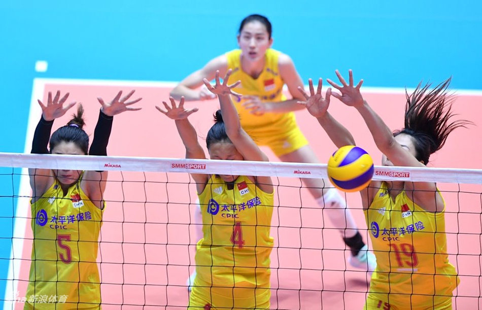 亚锦赛中国女排3-0印尼进八强