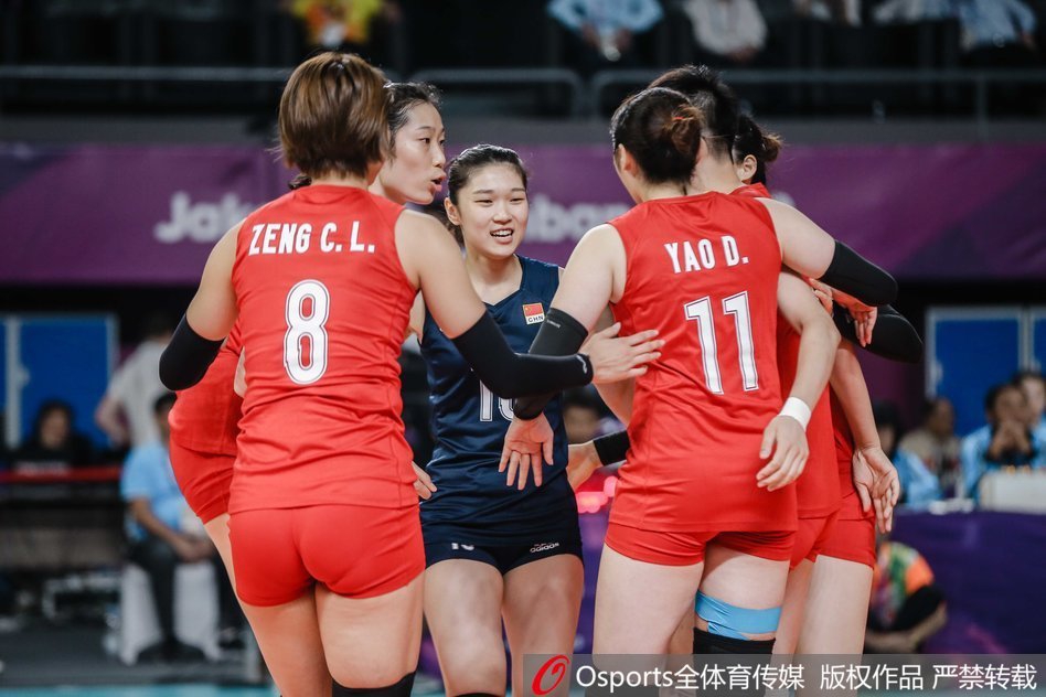亚运中国女排横扫越南收获开门红