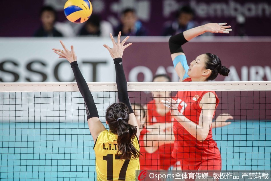 亚运中国女排横扫越南收获开门红