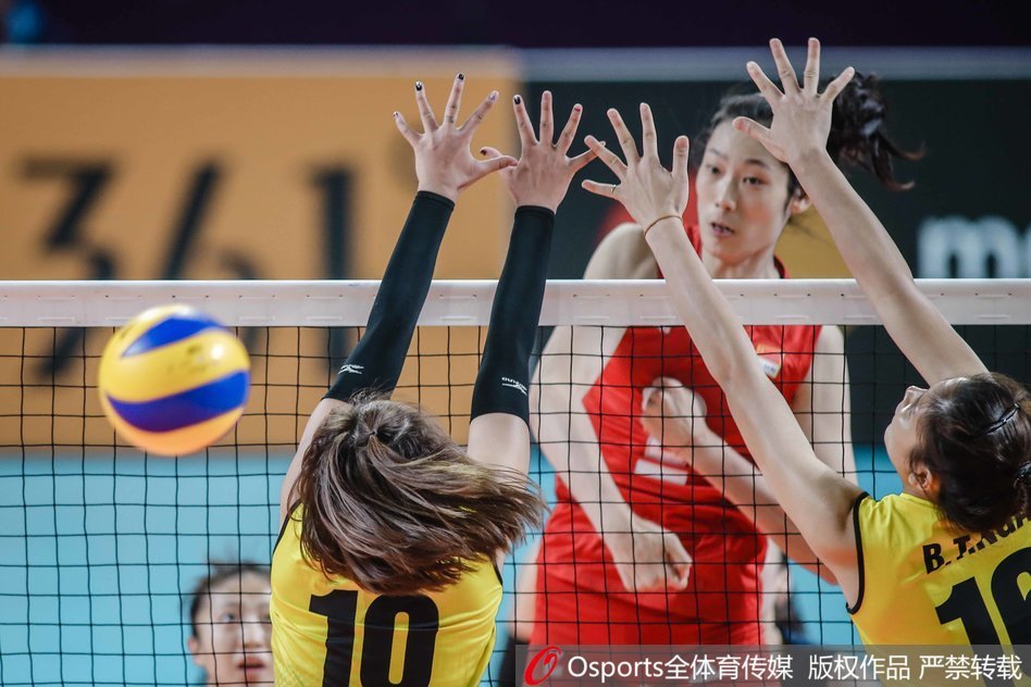 亚运中国女排横扫越南收获开门红