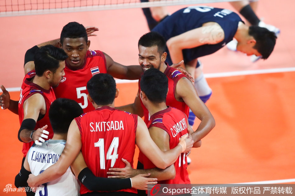 亚运中国男排3-2泰国获得首胜