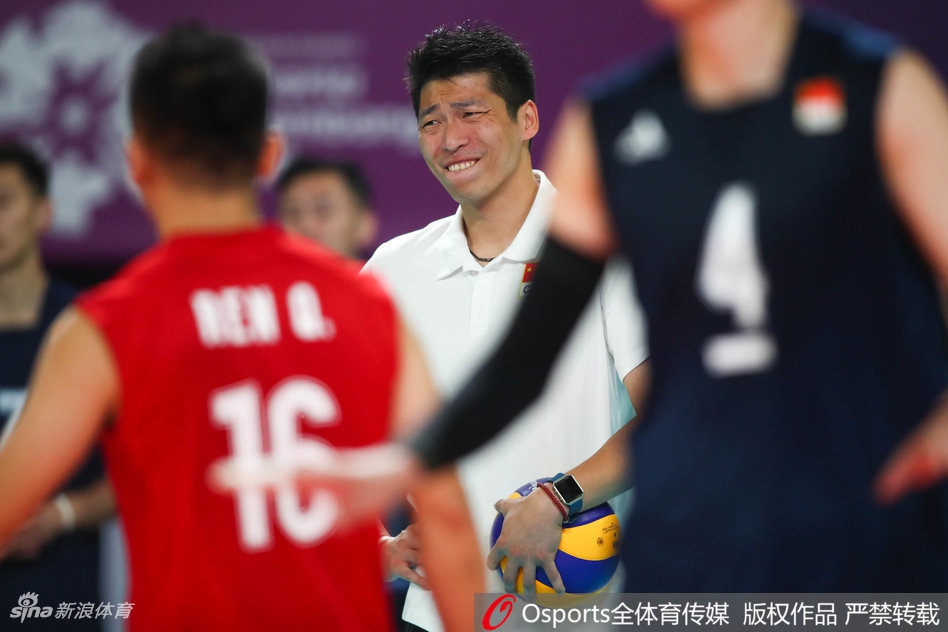 亚运中国男排3-2泰国获得首胜