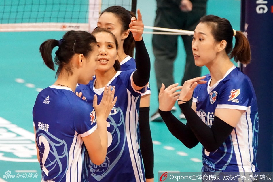 排超女排精英赛上海3-2力克江苏