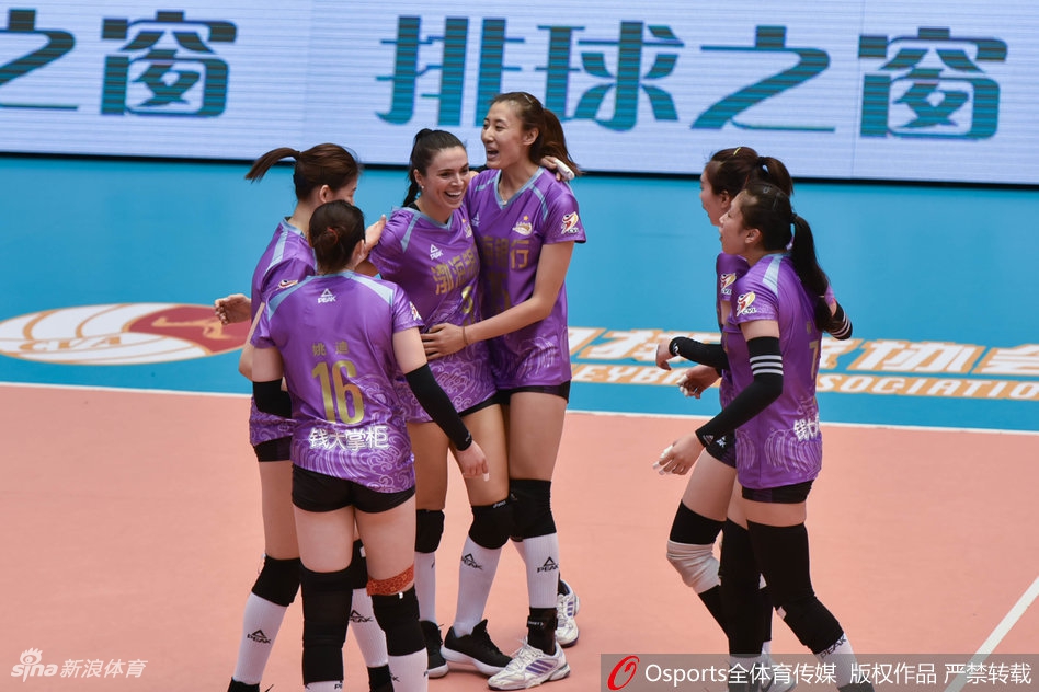 排超精英赛天津女排3-0河南女排