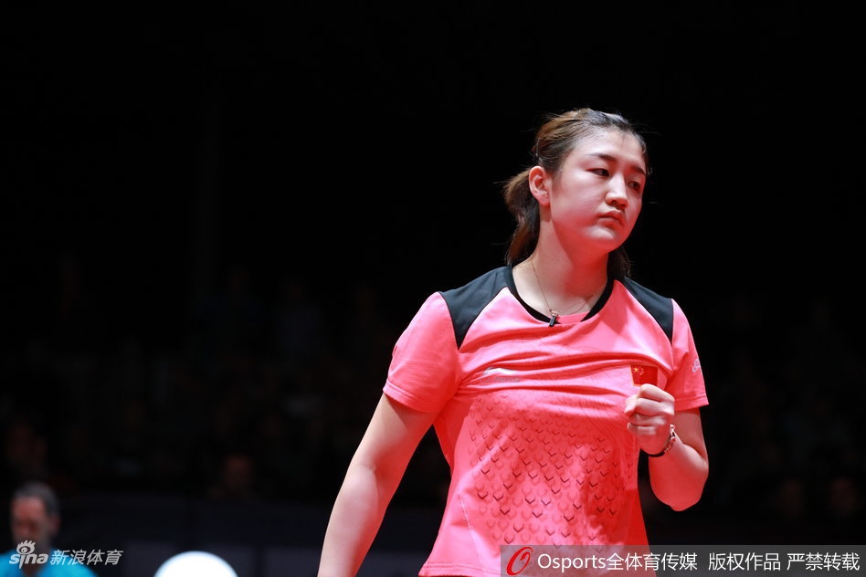 奥地利赛半决赛陈梦4：3胜朱雨玲