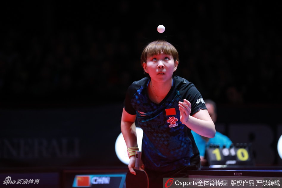 奥地利赛半决赛陈梦4：3胜朱雨玲