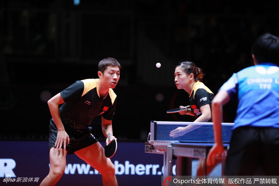 奥地利赛许昕\刘诗雯混双夺冠