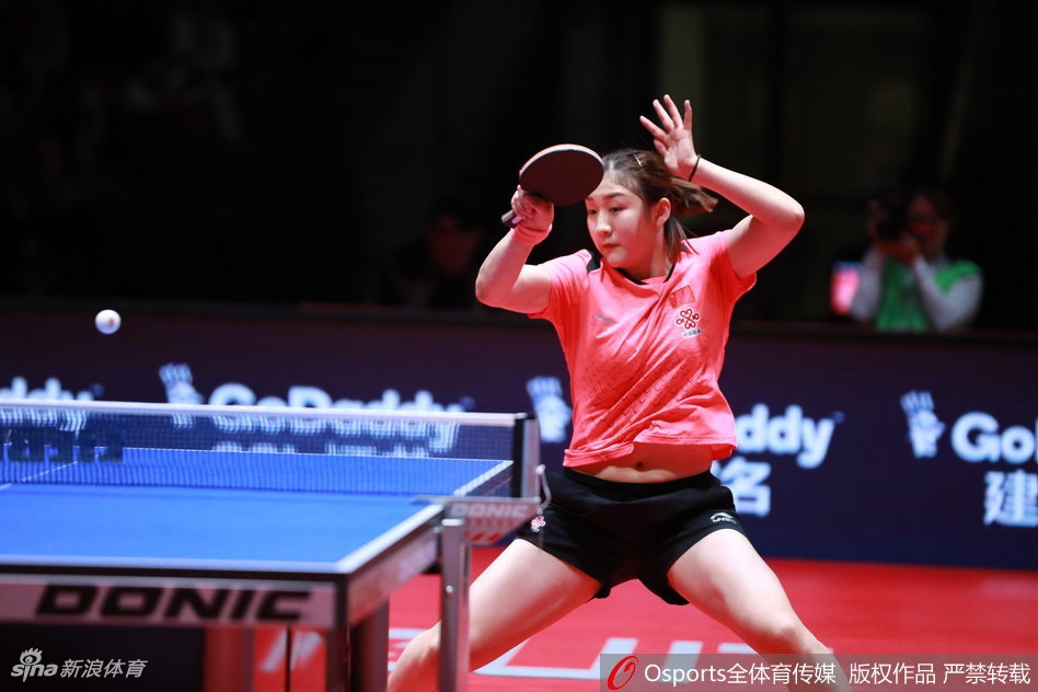 奥地利赛半决赛陈梦4：3胜朱雨玲