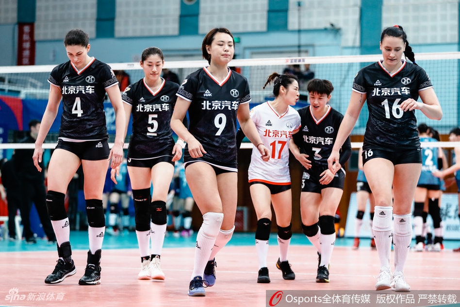 排超八强战北京汽车3-2辽宁女排