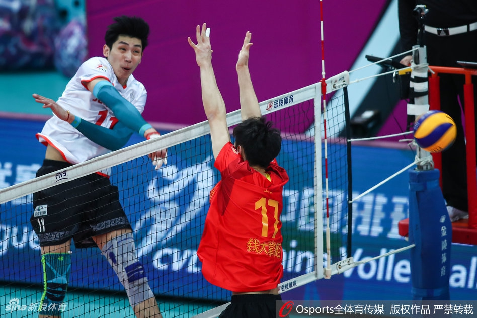 男排联赛半决赛首回合北汽3-0山东