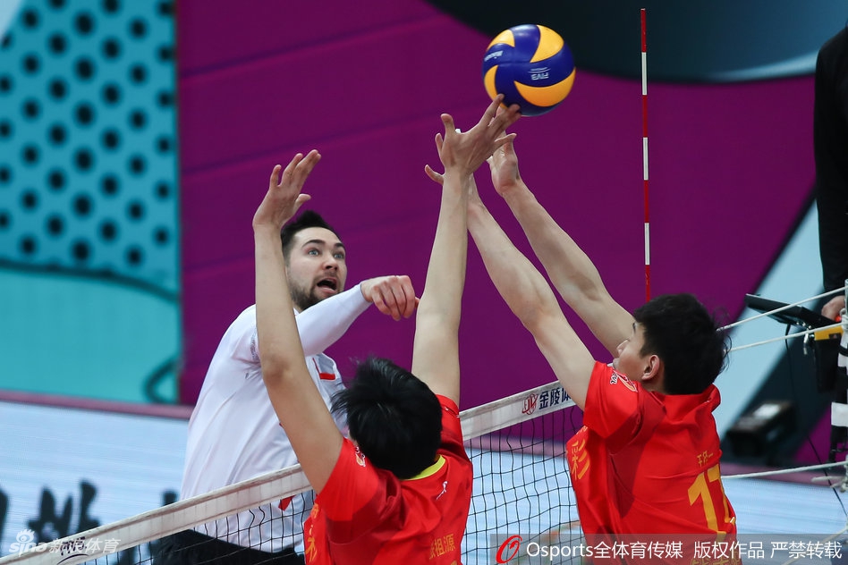 男排联赛半决赛首回合北汽3-0山东