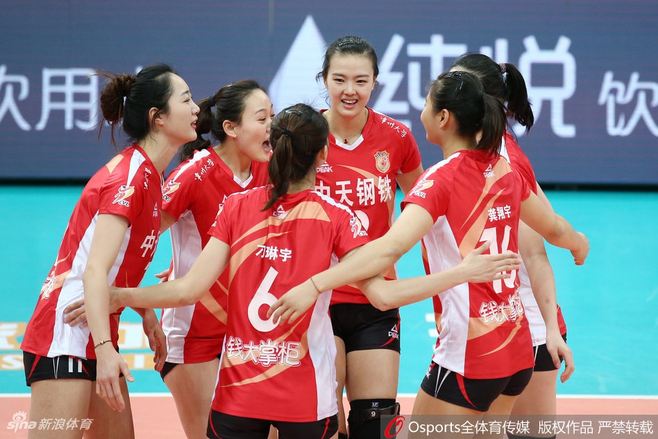 排超八强战北汽女排3-1江苏女排