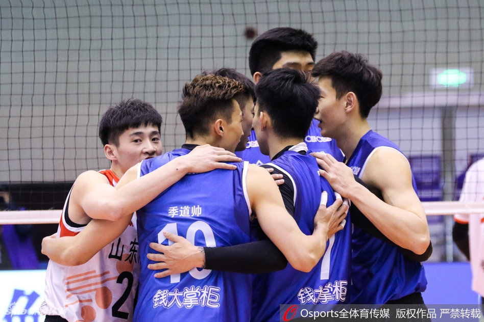 排超半决赛山东男排1-3北汽