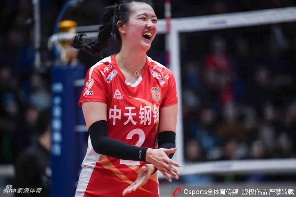 排超半决赛天津女排3-1江苏女排