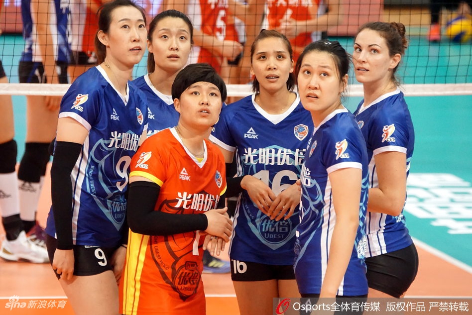 排超女排精英赛上海3-2力克江苏