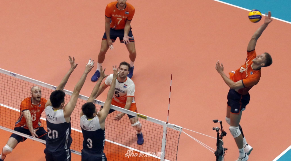 世锦赛中国男排1-3荷兰遭两连败