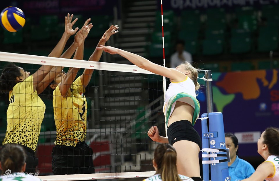 女排亚锦赛澳大利亚获第九