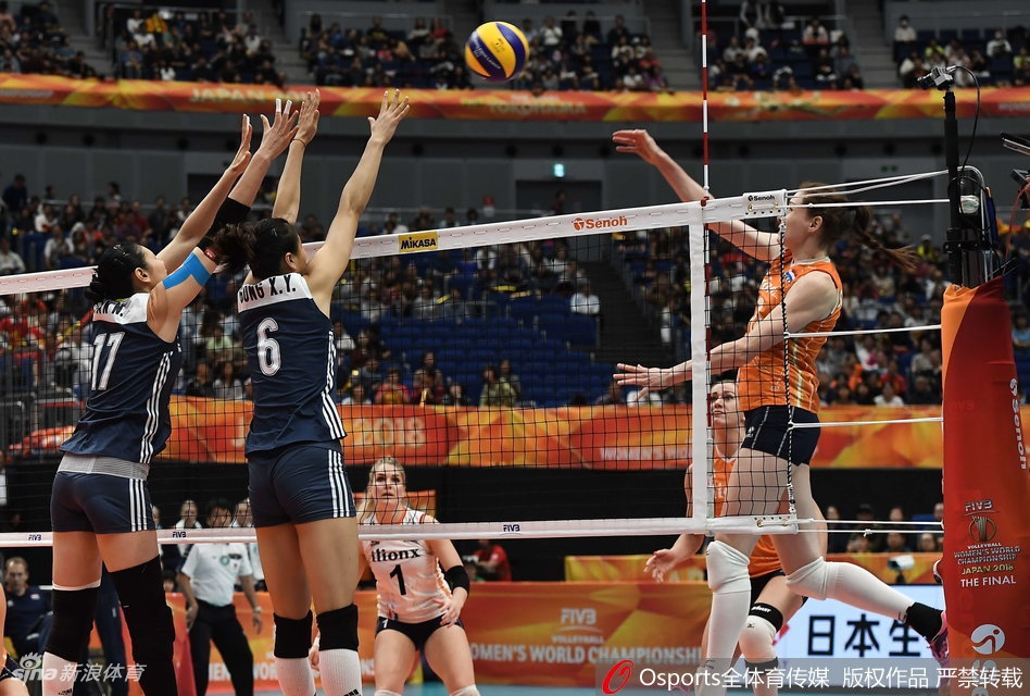 女排世锦赛铜牌战中国3-0荷兰