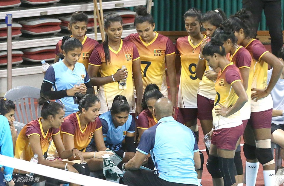 亚锦赛中国女排3-0斯里兰卡