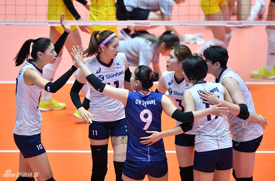 亚锦赛中国女排0-3韩国无缘奖牌