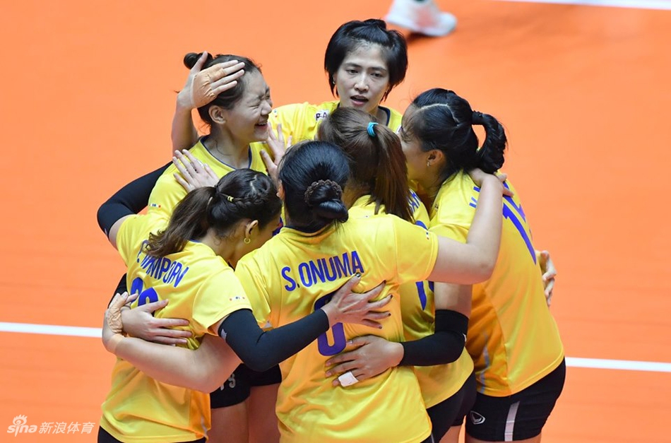 亚锦赛中国女排1-3泰国无缘决赛