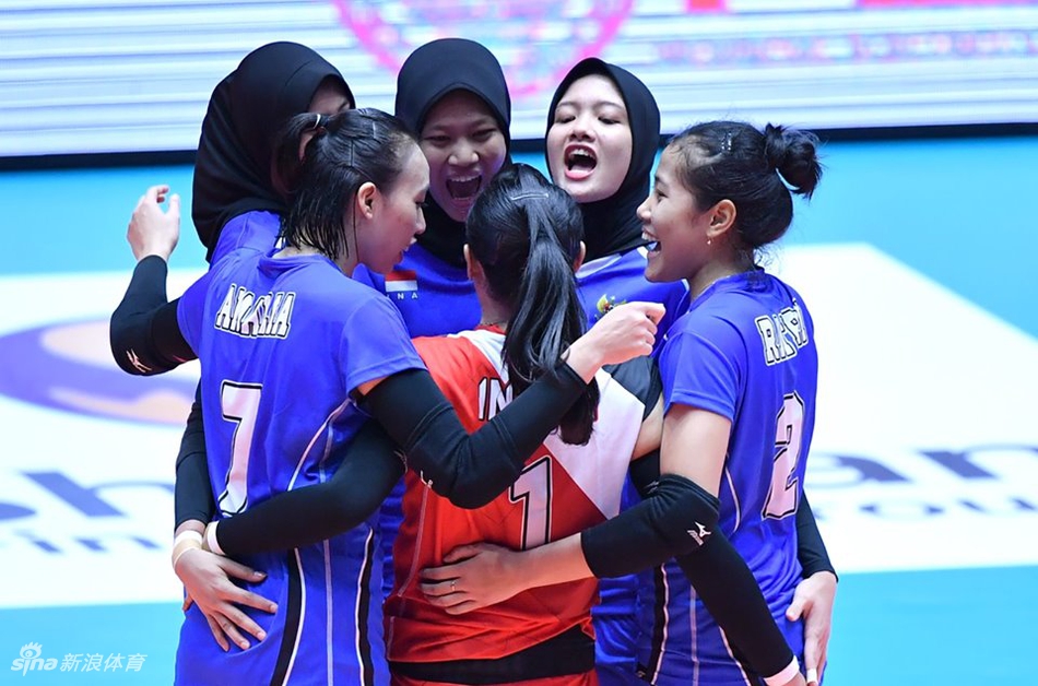 亚锦赛中国女排3-0印尼进八强