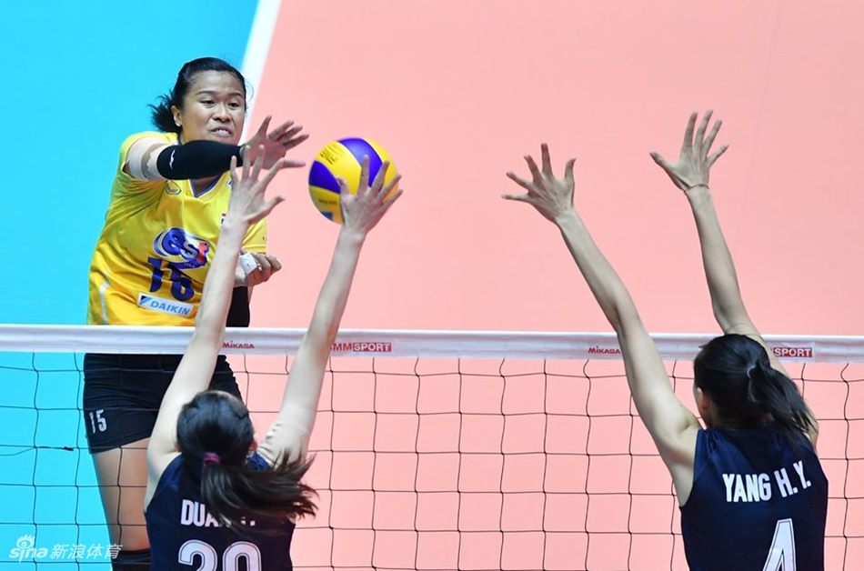 亚锦赛中国女排1-3泰国无缘决赛
