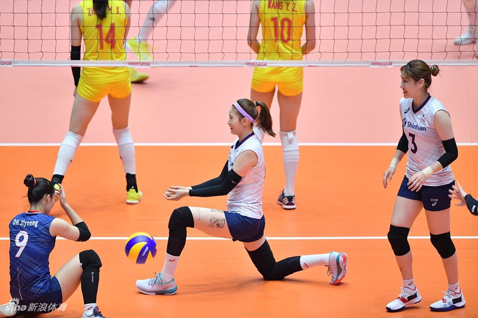 亚锦赛中国女排0-3韩国无缘奖牌