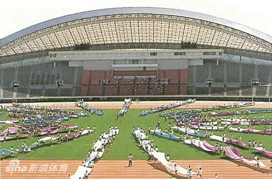 1994广岛亚运会开幕式盛况