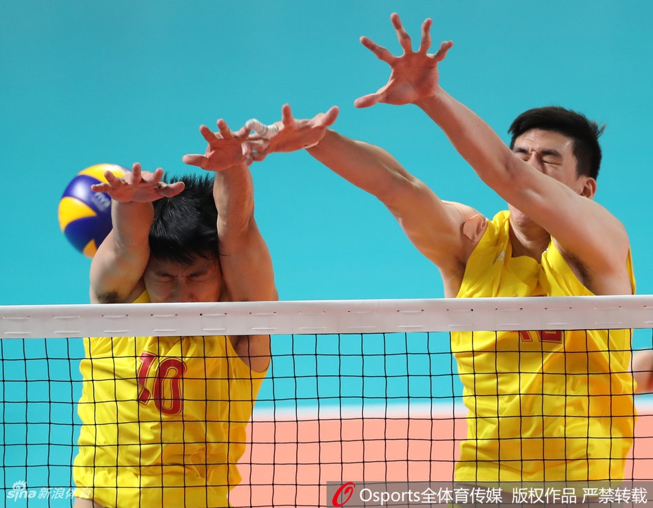亚运会男排:中国3-1斯里兰卡