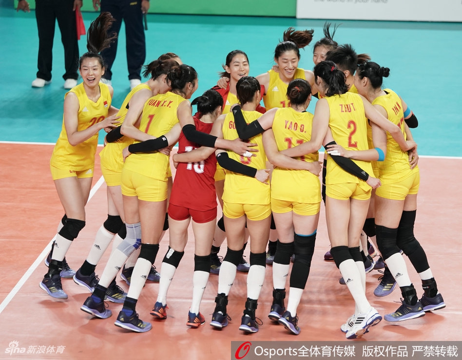 亚运女排小组赛中国3-0韩国