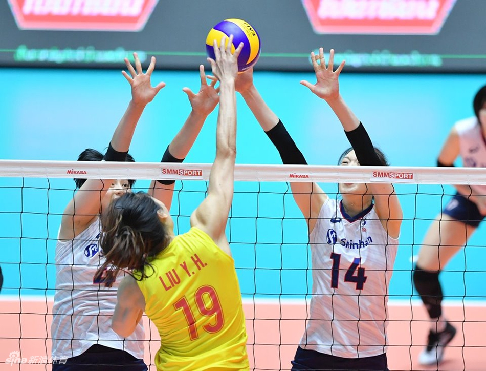 亚锦赛中国女排0-3韩国无缘奖牌